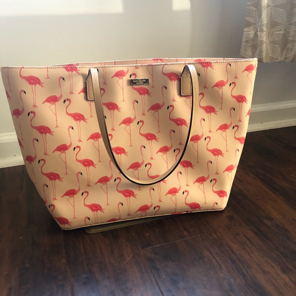 Kate Spade Flamingo Shore Street Tote